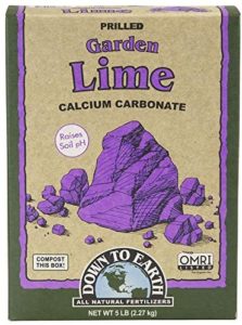 garden lime, pellets or granular