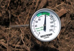 soil thermometer for temperature